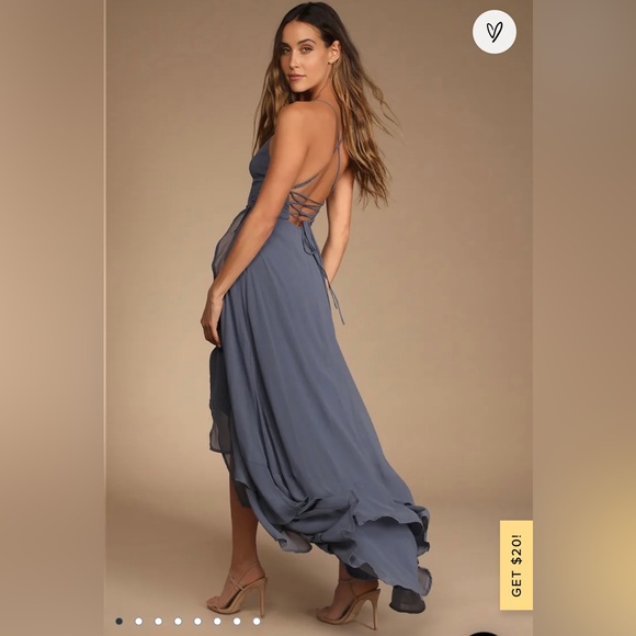 Maxi High low Dress - Picture 2 of 5